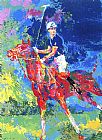 Leroy Neiman Prince Charles At Windsor painting